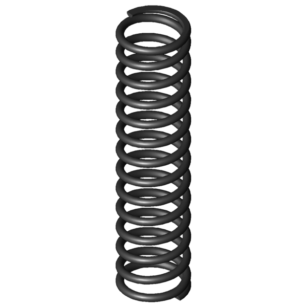 Immagine CAD Molle a compressione D-195A-11