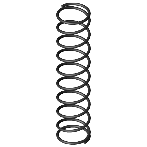 Immagine CAD Molle a compressione D-2002