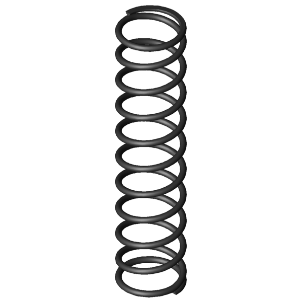 Immagine CAD Molle a compressione D-206G