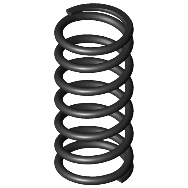 Immagine CAD Molle a compressione D-207J-32