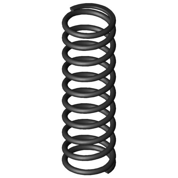 Immagine CAD Molle a compressione D-207J-36