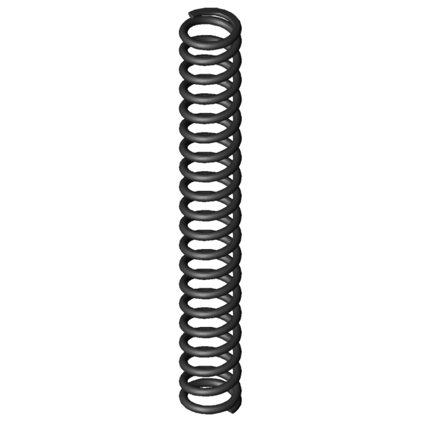 CAD image Compression springs D-227