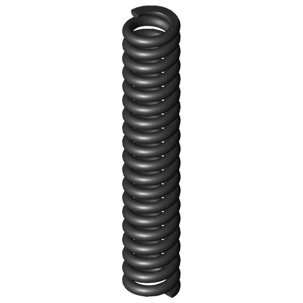 Imagen CAD Muelles de compresión D-234B-06