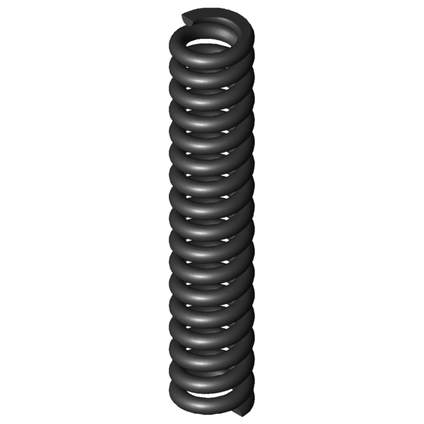 Imagen CAD Muelles de compresión D-234F