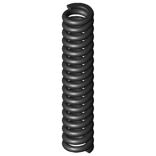 Imagem CAD Molas de compressão D-263U