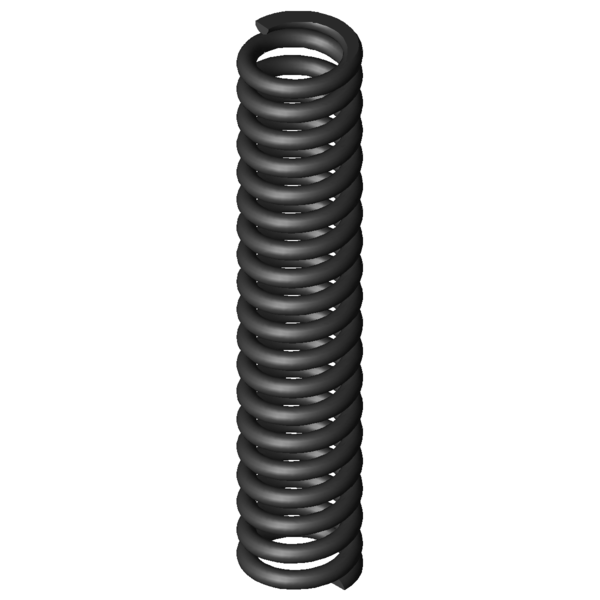 Imagem CAD Molas de compressão D-263V-16
