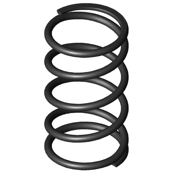 CAD image Compression springs D-269