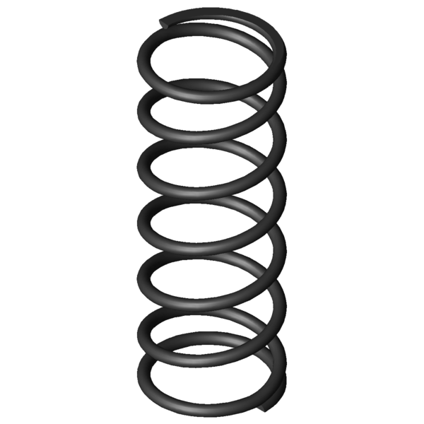 CAD image Compression springs D-270