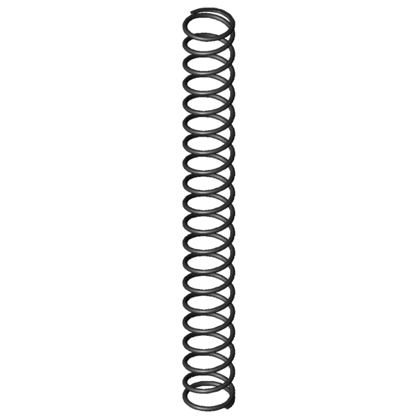 Obraz CAD Sprezyny naciskowe D-273