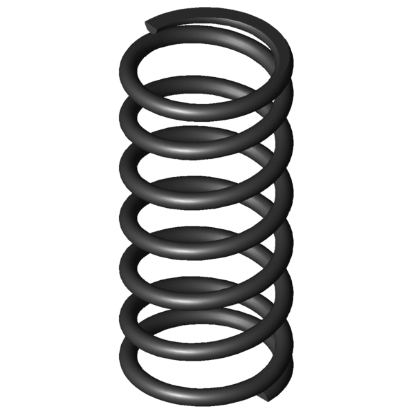Imagem CAD Molas de compressão D-273A-04