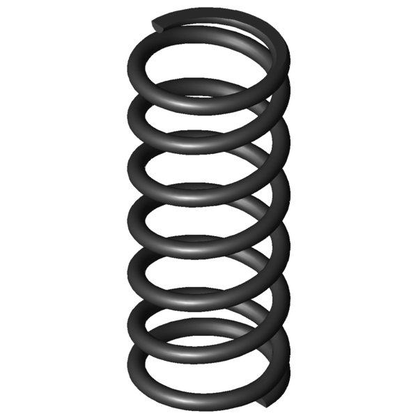 CAD image Compression springs D-275