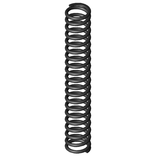 Imagem CAD Molas de compressão D-278D