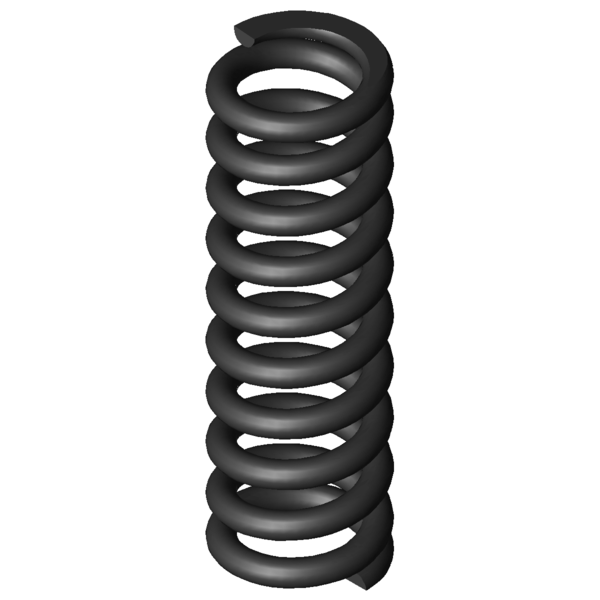 CAD image Compression springs D-286