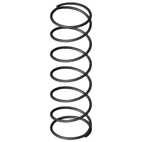 CAD-Bild Druckfedern D-288H