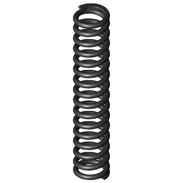 Imagem CAD Molas de compressão D-288X-10