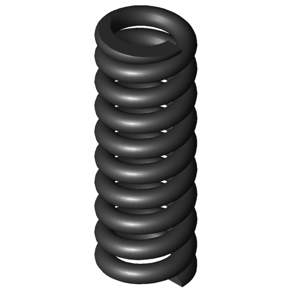 Imagem CAD Molas de compressão D-288Z-05