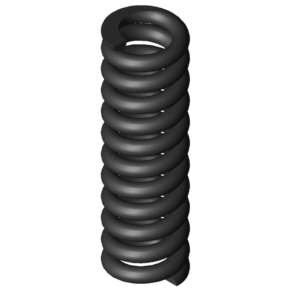 Imagem CAD Molas de compressão D-288Z-06