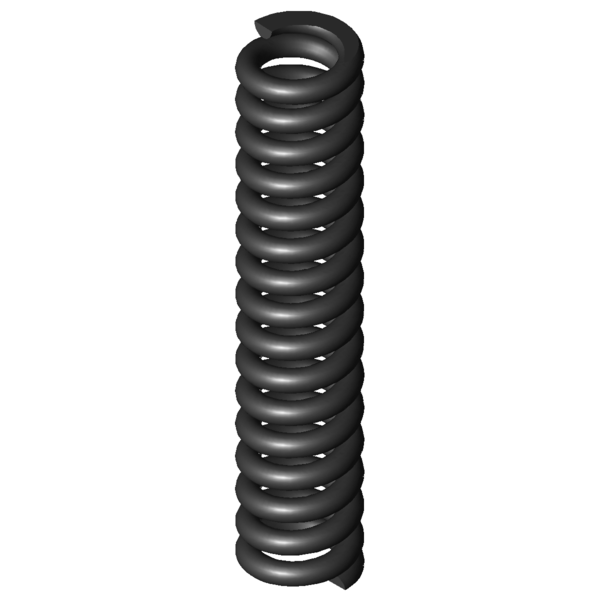 Imagem CAD Molas de compressão D-288Z-08