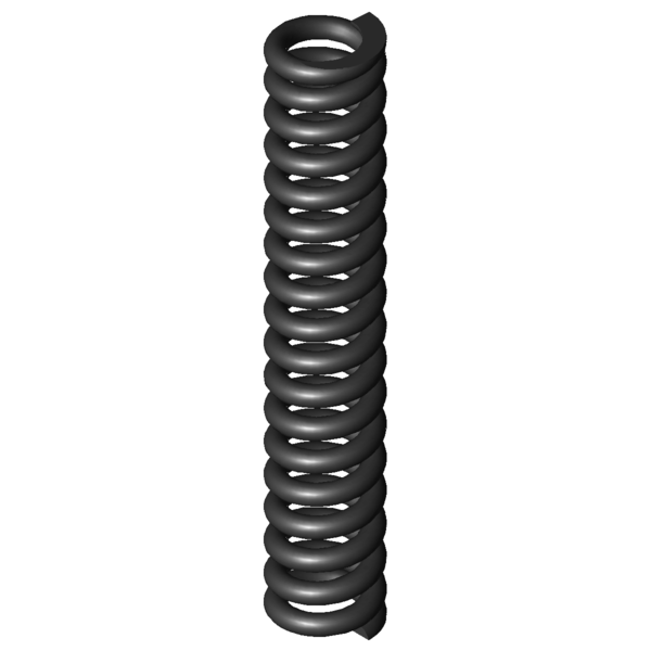 Imagem CAD Molas de compressão D-288Z-09