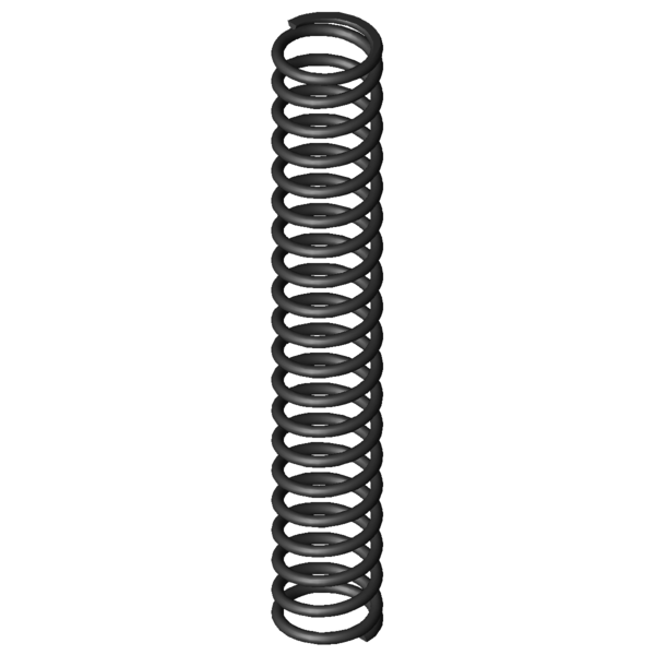 Imagem CAD Molas de compressão D-288Z-45