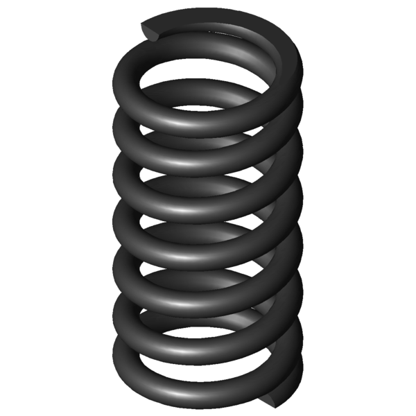 Imagem CAD Molas de compressão D-288Z-51