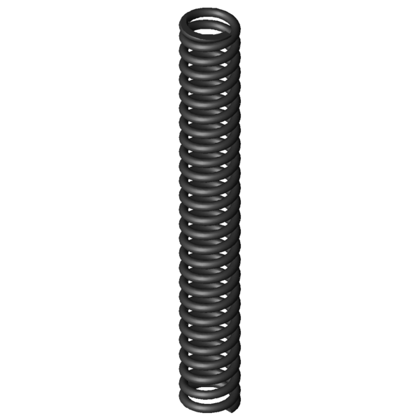 Imagem CAD Molas de compressão D-288Z-57