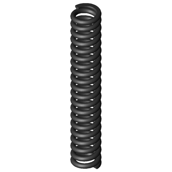 Imagem CAD Molas de compressão D-288Z-64