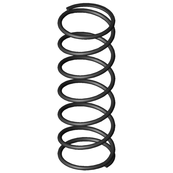 Imagen CAD Muelles de compresión D-290