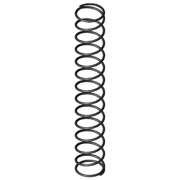 CAD image Compression springs D-292