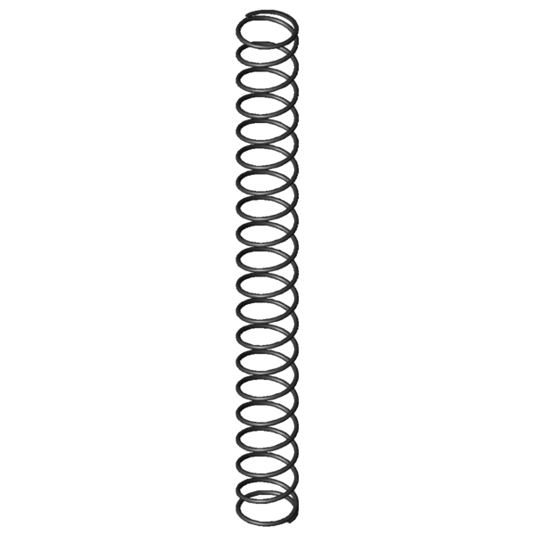 CAD image Compression springs D-293