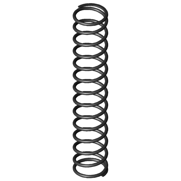 CAD image Compression springs D-297