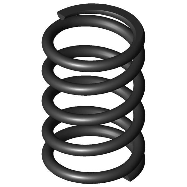 CAD image Compression springs D-299