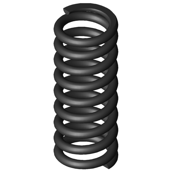 Imagem CAD Molas de compressão D-308A-01