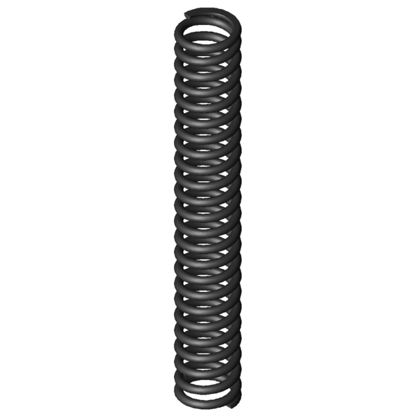 Imagem CAD Molas de compressão D-308A