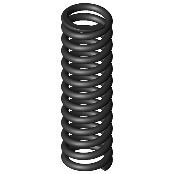 Imagem CAD Molas de compressão D-313M-02