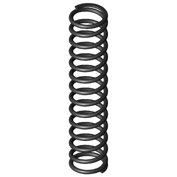 CAD image Compression springs D-328