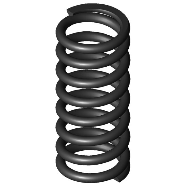 Imagem CAD Molas de compressão D-329B-01