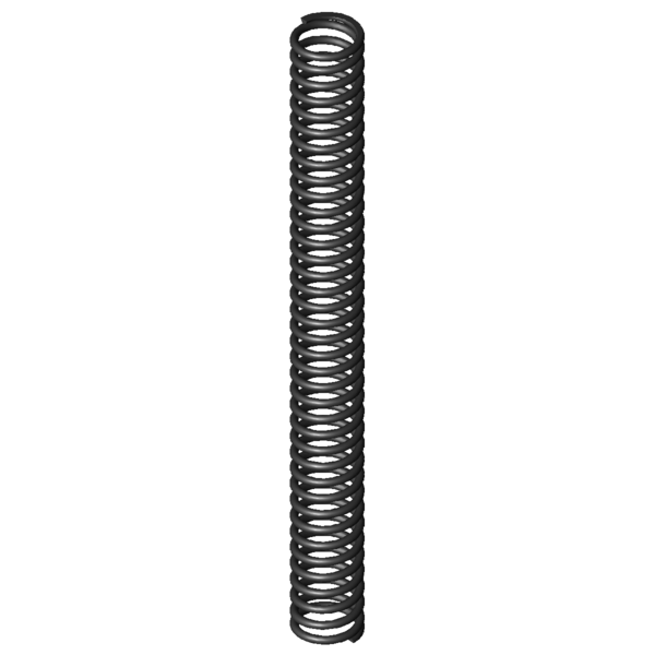 Imagem CAD Molas de compressão D-329BH