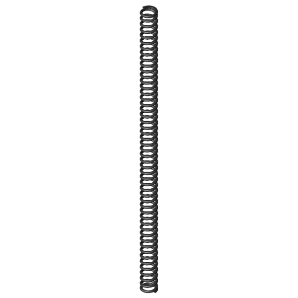 Imagem CAD Molas de compressão D-334A-10