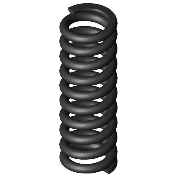 CAD image Compression springs D-337