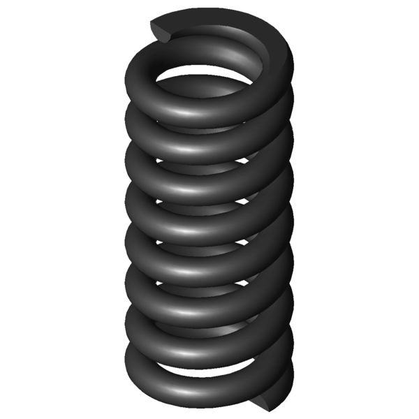 Imagem CAD Molas de compressão D-339A-01
