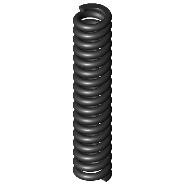 Imagem CAD Molas de compressão D-339E