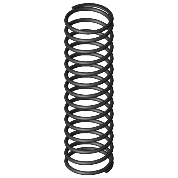 CAD image Compression springs D-339J-04