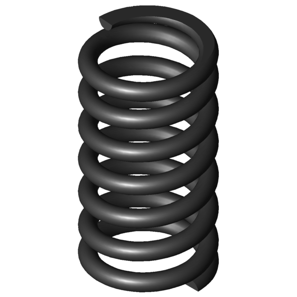 Imagem CAD Molas de compressão D-339P