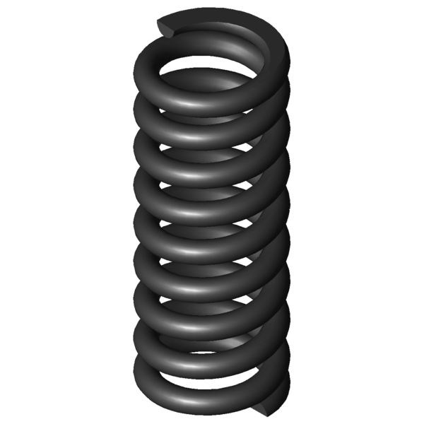 Imagem CAD Molas de compressão D-339R-10
