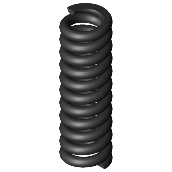 Imagem CAD Molas de compressão D-339U