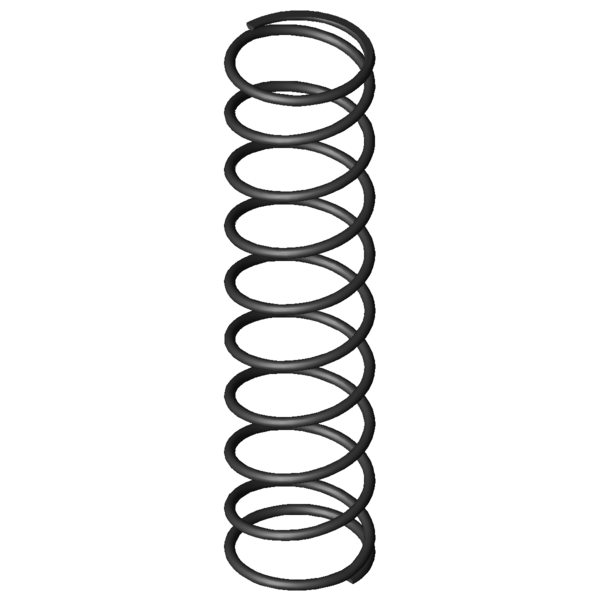 CAD image Compression springs D-342