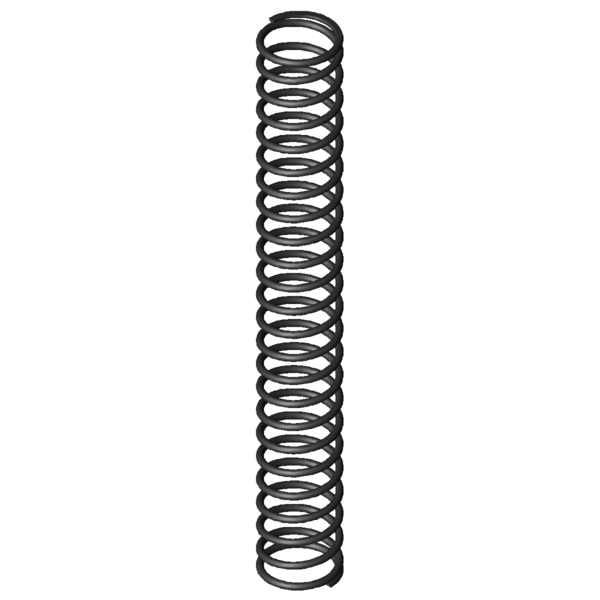 CAD image Compression springs D-349A