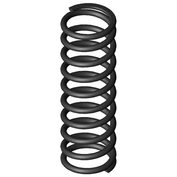 CAD image Compression springs D-352