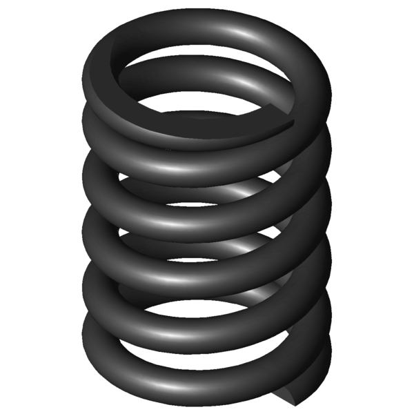 CAD image Compression springs D-359A-01